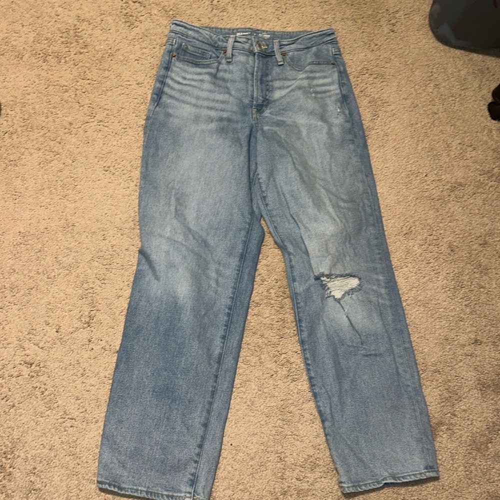 High rise OG loose Jean size 8